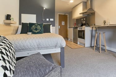 1 bed studio, West Street, Devonshire Green, Sheffield, S14FD - Image 3